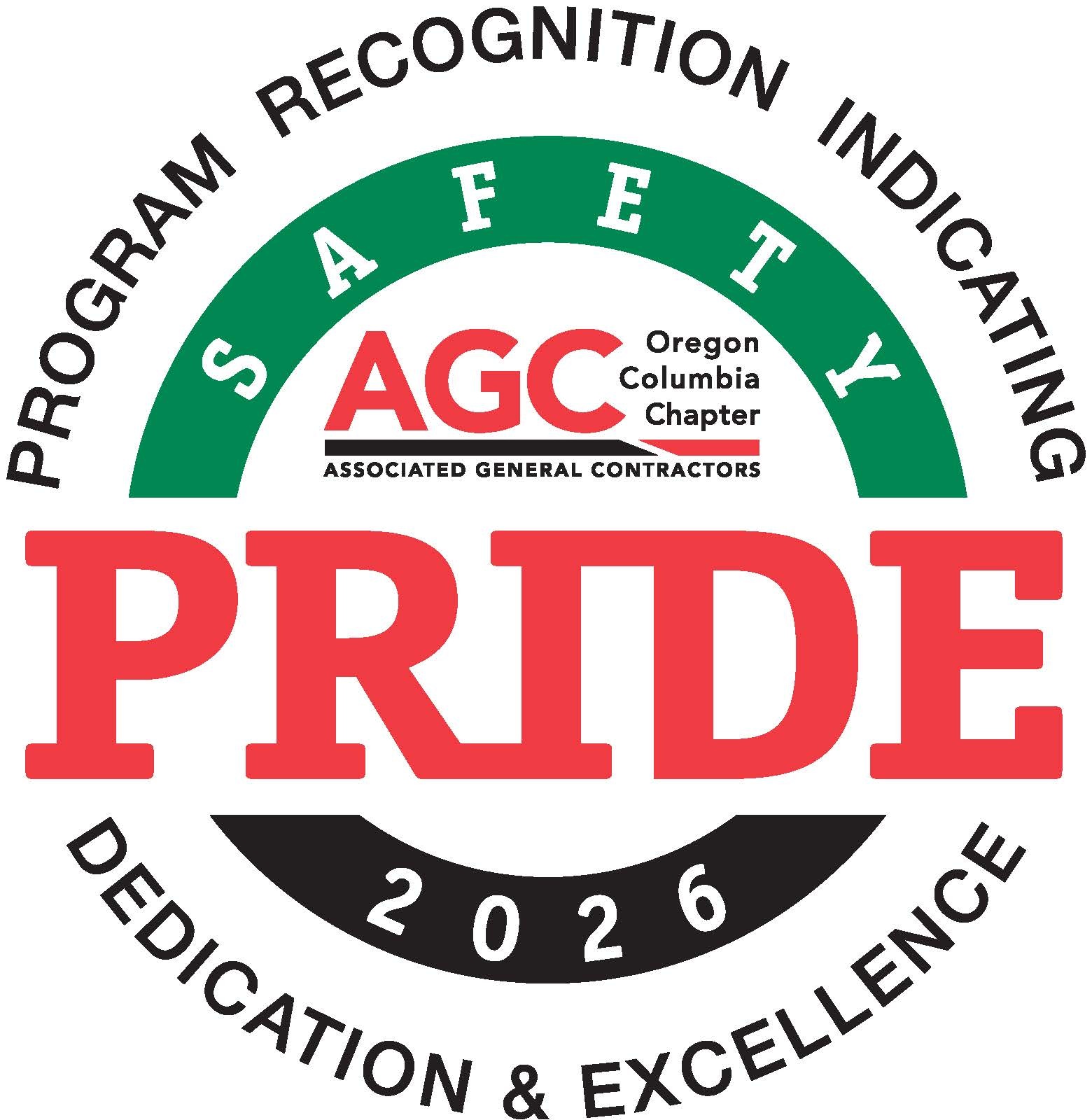 AGC Pride Award 2026 Badge